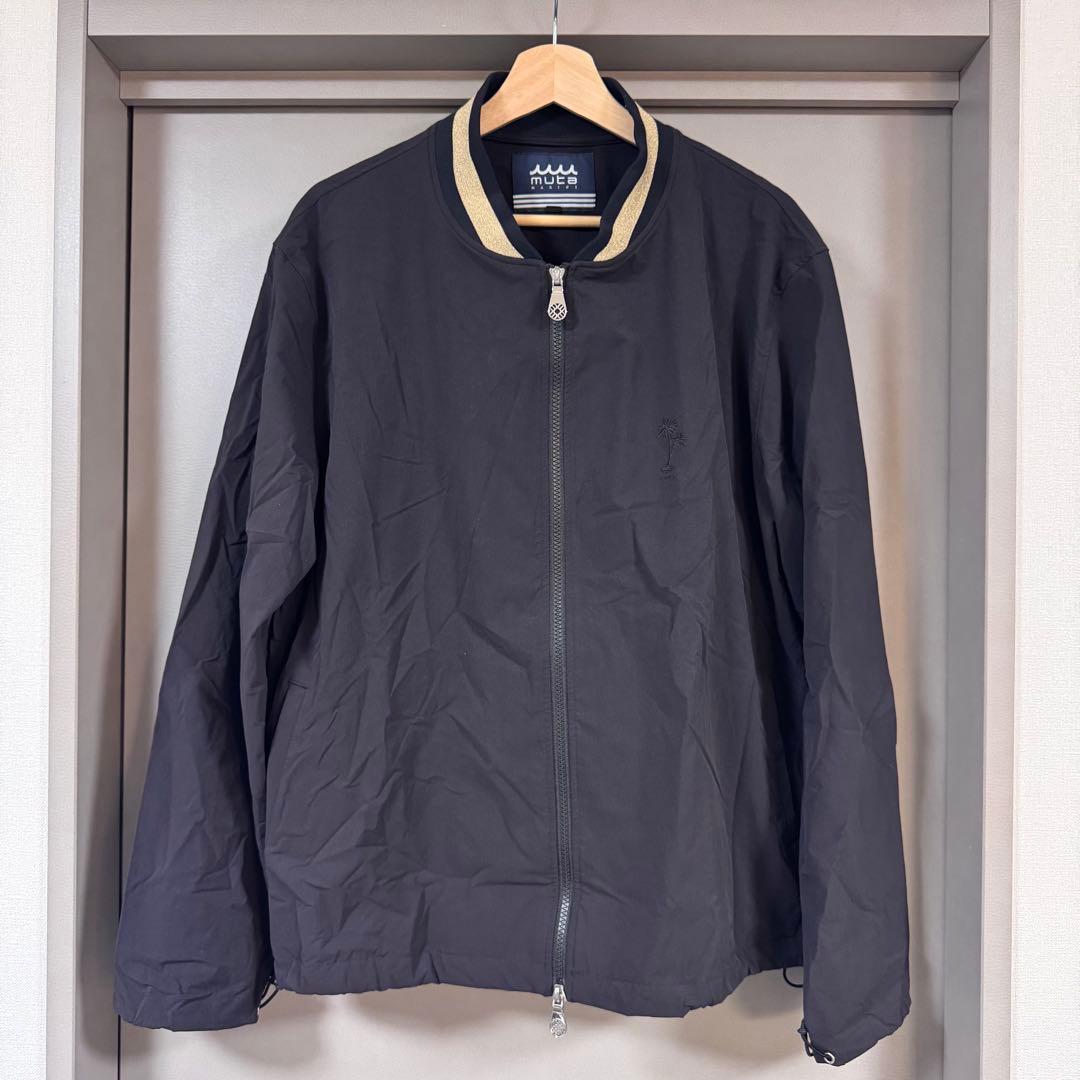 新品 muta MARINE GOLF レイヤードブルゾンとヘムリブ ポロシャツ
