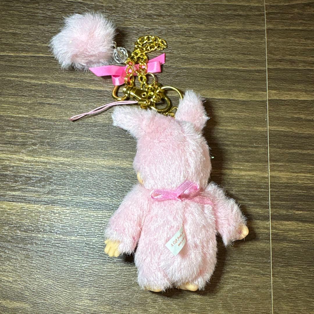 バニーモンチッチ　モンチッチ　チムたん　ぬいぐるみ　ストラップ　キーホルダー