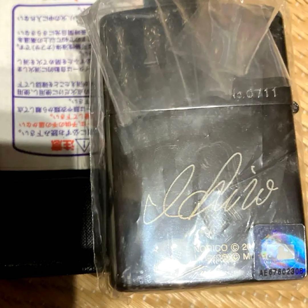 新品未使用品！イチロー サイン入り 記念品限定モデルzippoライター‼️