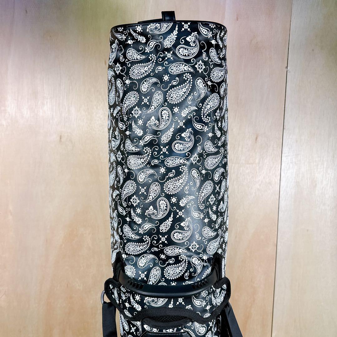 新品未使用 STIFFCON ペイズリー キャディバッグ スタンド式