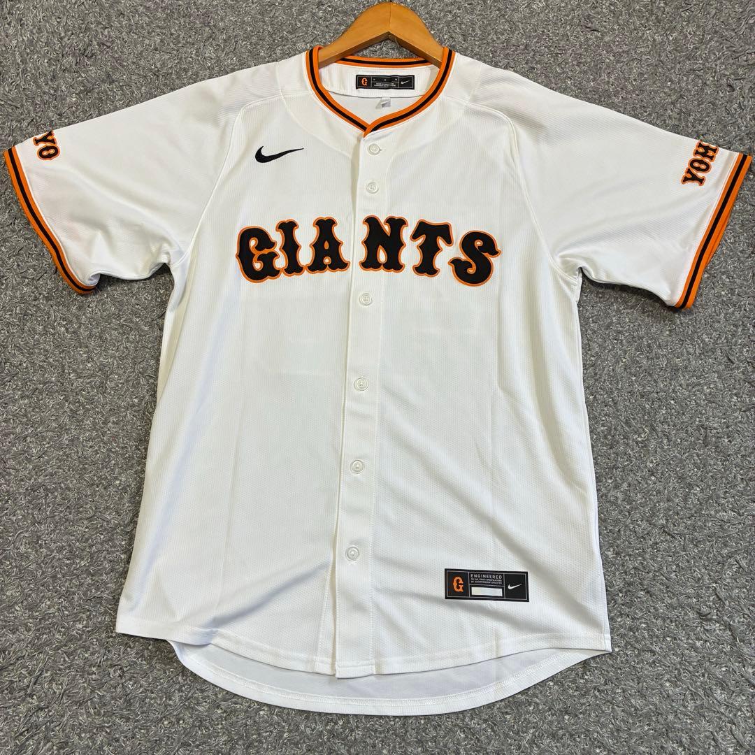 【美品】NIKE 巨人 中山礼都 ♯40 ホーム レプリカ ユニフォーム M