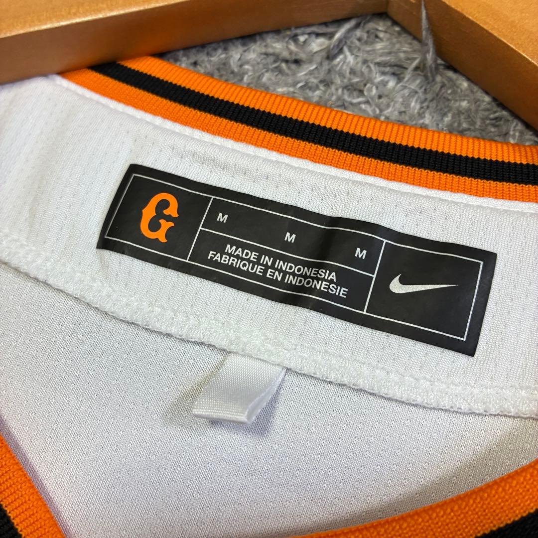 【美品】NIKE 巨人 中山礼都 ♯40 ホーム レプリカ ユニフォーム M