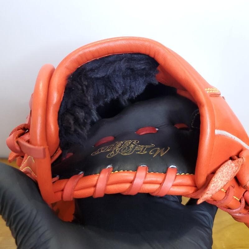 ミズノ MIZUNO 坂本型Hウェブ セレクトナイン 美品 内野用 軟式グローブ