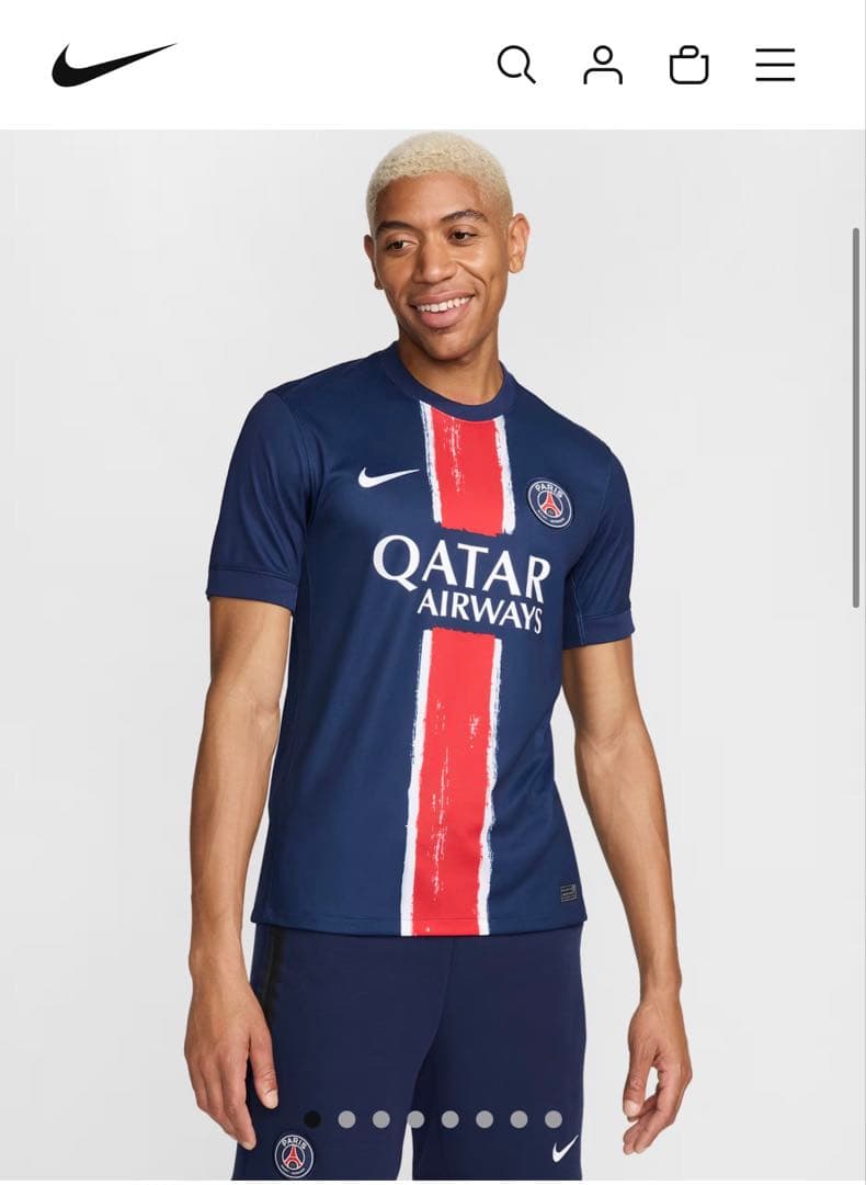 NIKE サッカー パリ サンジェルマン PSG レプリカ ユニフォーム