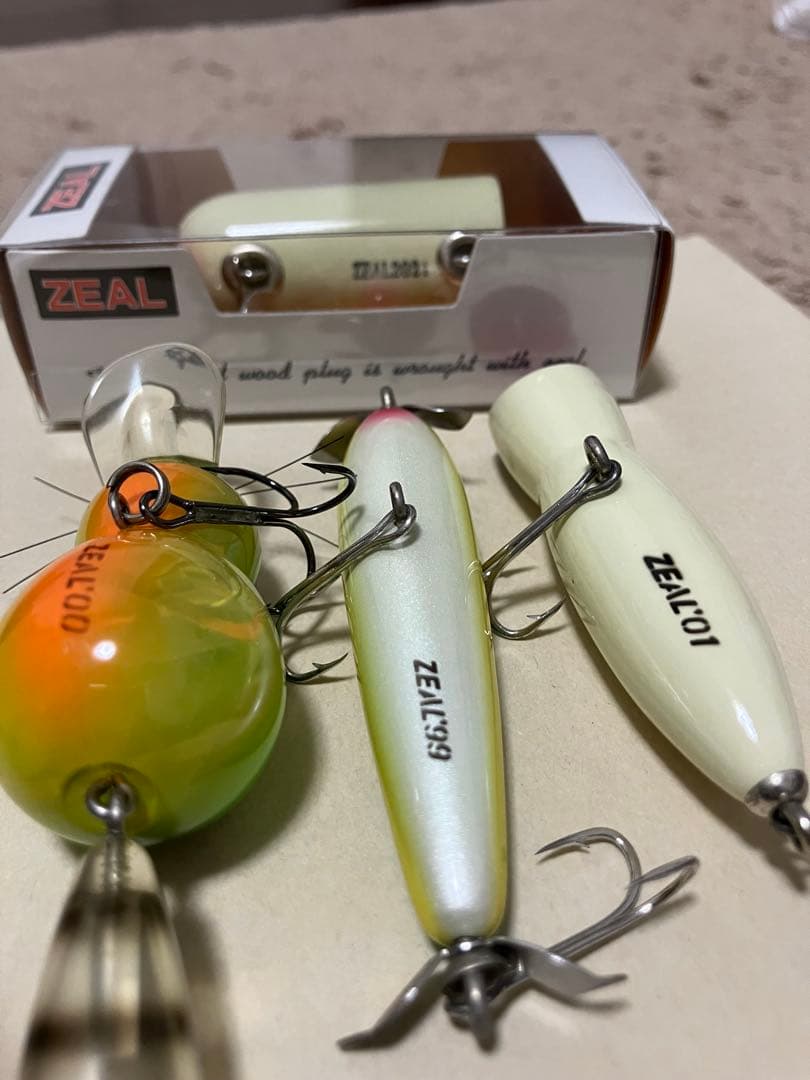 ズイール　ZEAL ルアー　5個セット