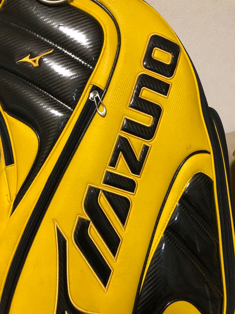 【送料込み】廃盤希少品　MIZUNO ゴルフバッグ　珍しい黄色