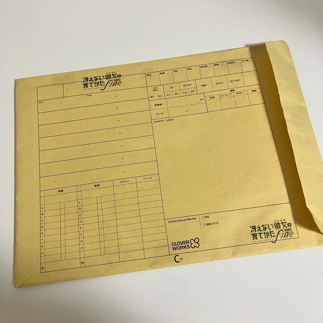冴えない彼女の育てかたFine 来場者特典セット＋パンフレット、お疲れさま本