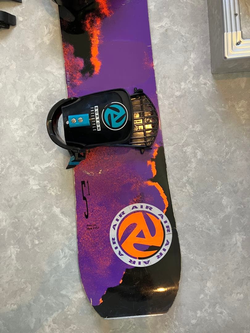 BURTON AIR スノーボード　ビンテージ　オールド　バートン　ASYM