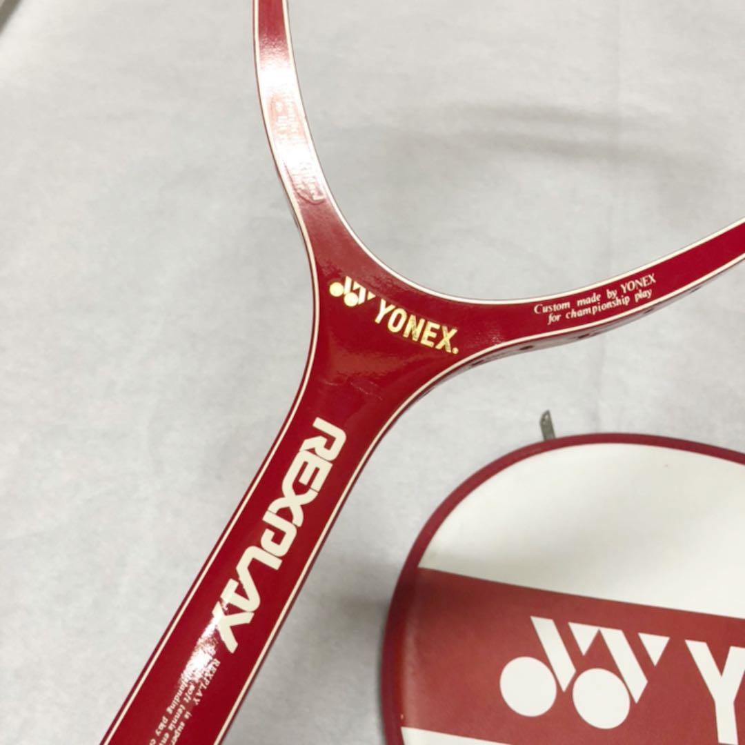 YONEX REXPLAY フルウッドラケット 赤