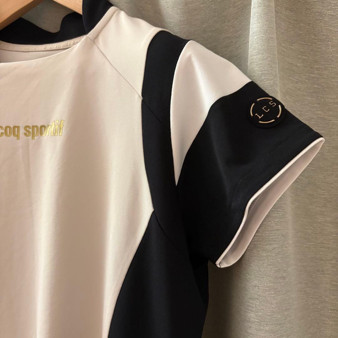 極美品◎le coq sportif GOLF ルコック バイカラーワンピース