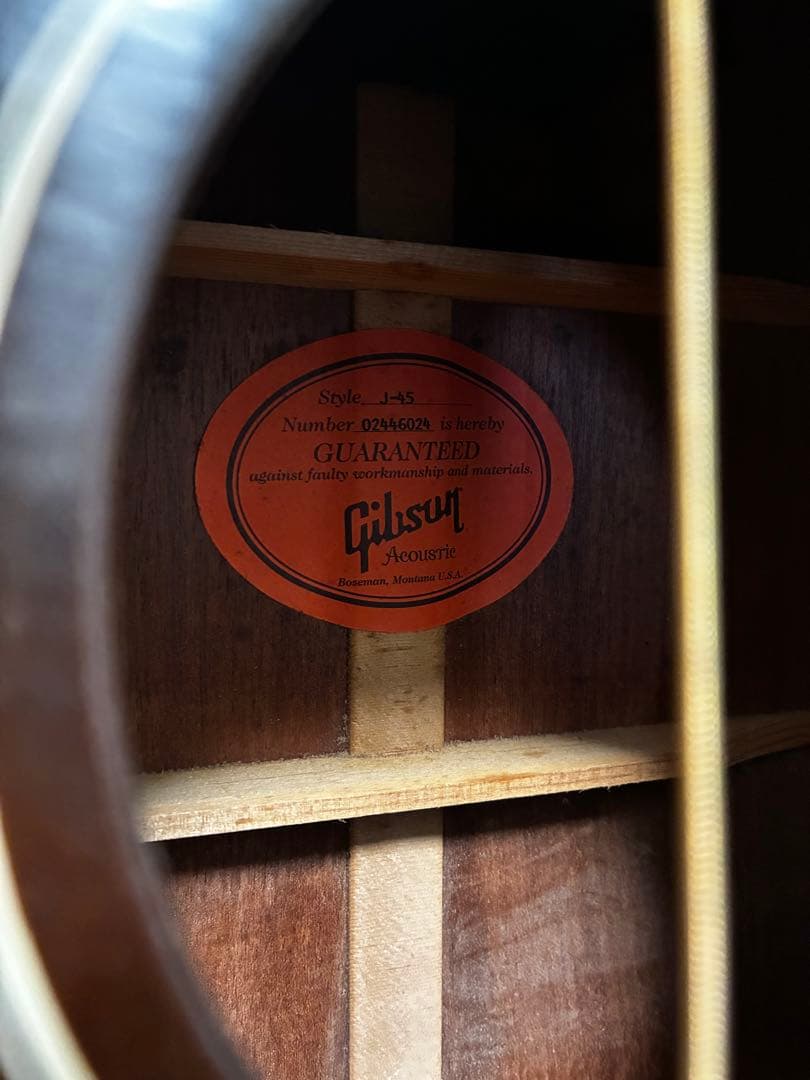 Gibson J-45 アコースティックギター【ギグバック付き】