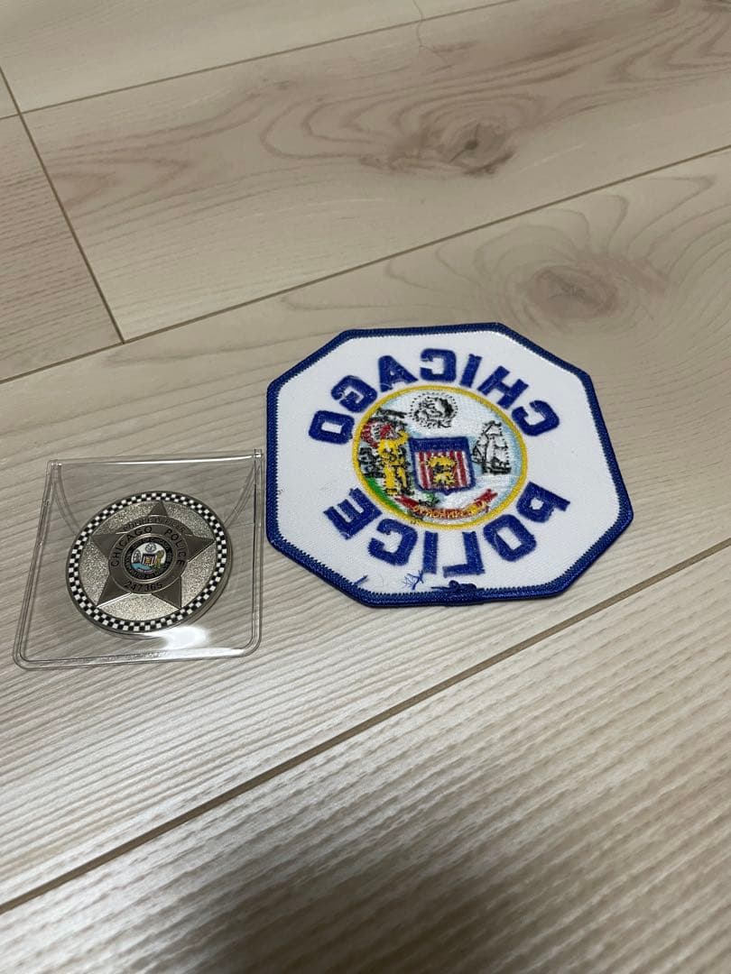 「シカゴ警察 チャレンジ 実物 シリアル番号入り 本人手渡し」