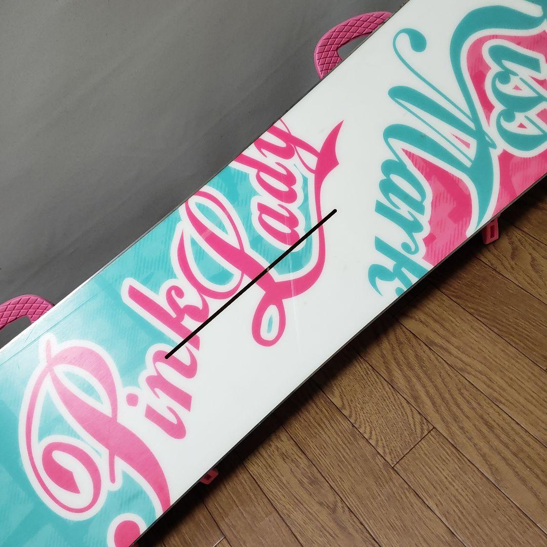 美品 KISSMARK 140cm スノーボードセット
