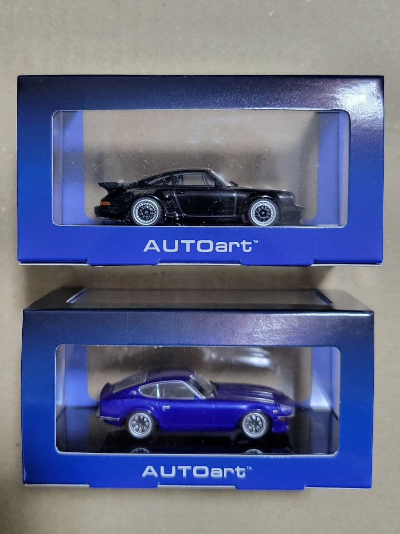 オートアート 湾岸ミッドナイト 1/64　S30 Z　第4巻仕様　ポルシェ911