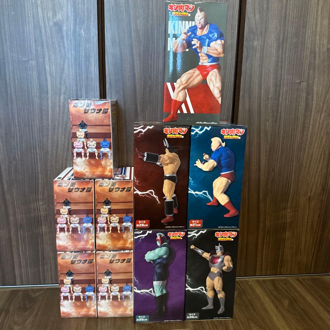 「キン肉マン」完璧超人始祖編リアルフィギュア/サウナフィギュアコンプリート
