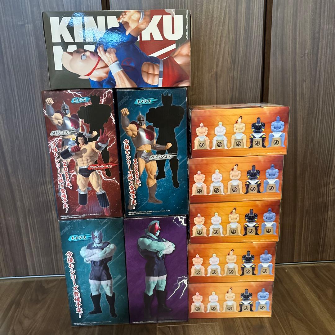「キン肉マン」完璧超人始祖編リアルフィギュア/サウナフィギュアコンプリート