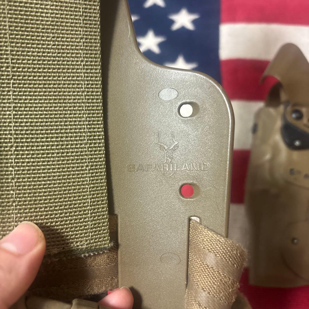 Safarilandレッグホルスター M9 / 92FS 実物 FDE B52
