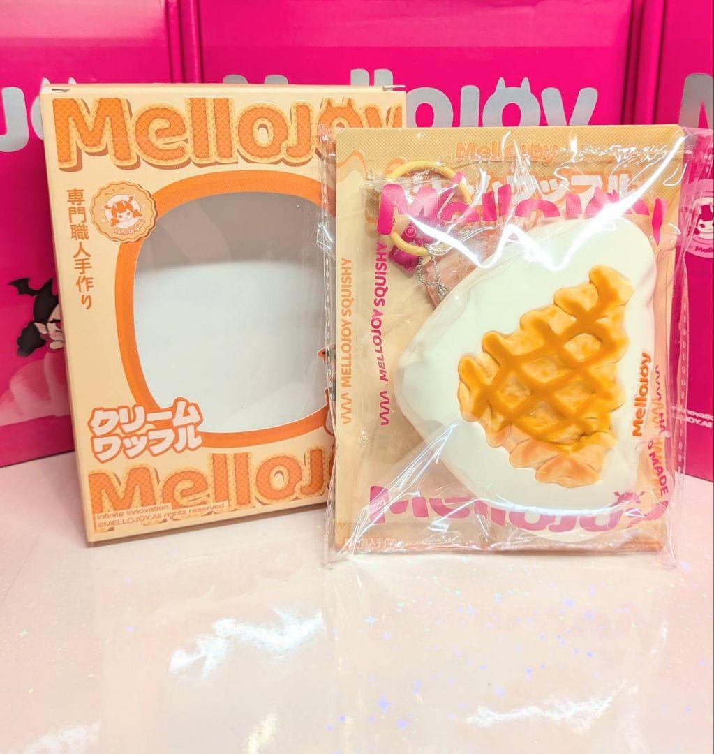 Mellojoy スクイーズ クリームワッフル さんかく まる メロジョイ