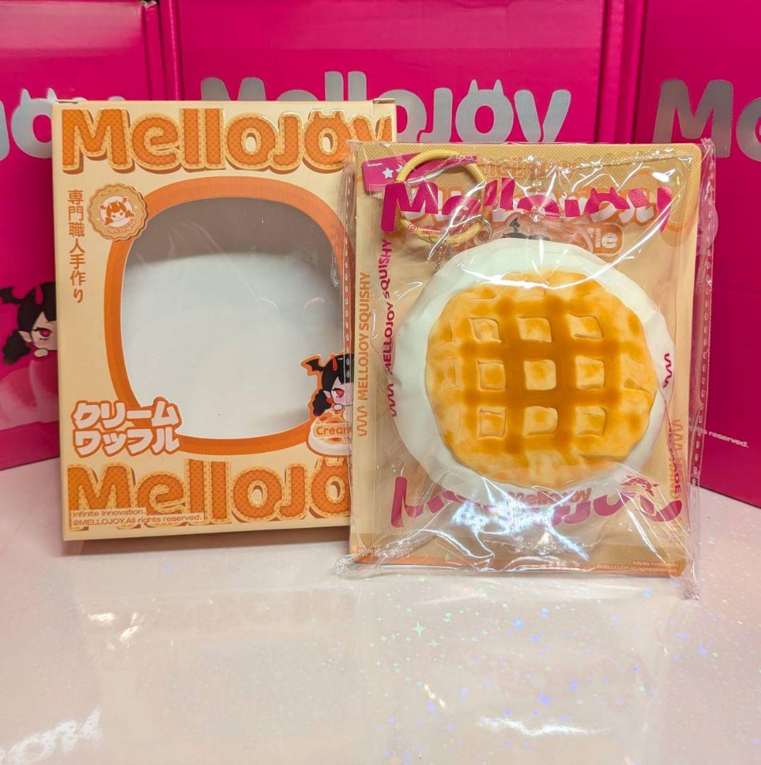 Mellojoy スクイーズ クリームワッフル さんかく まる メロジョイ