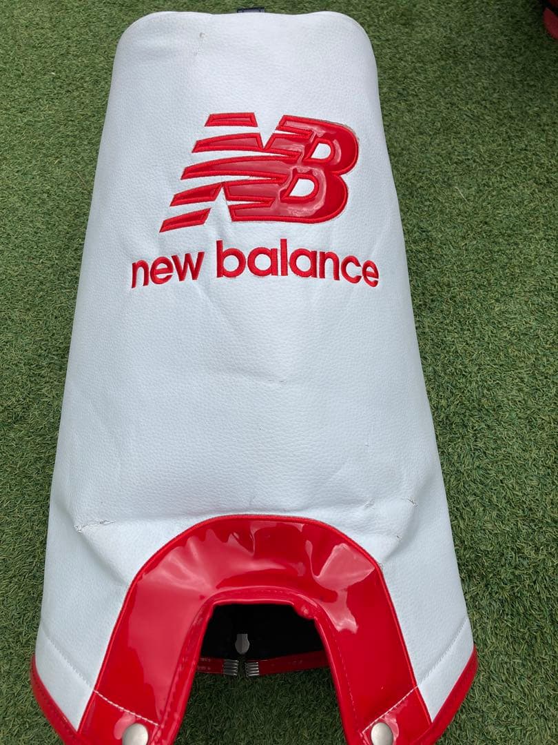 New Balance キャディバッグ ホワイト/レッド