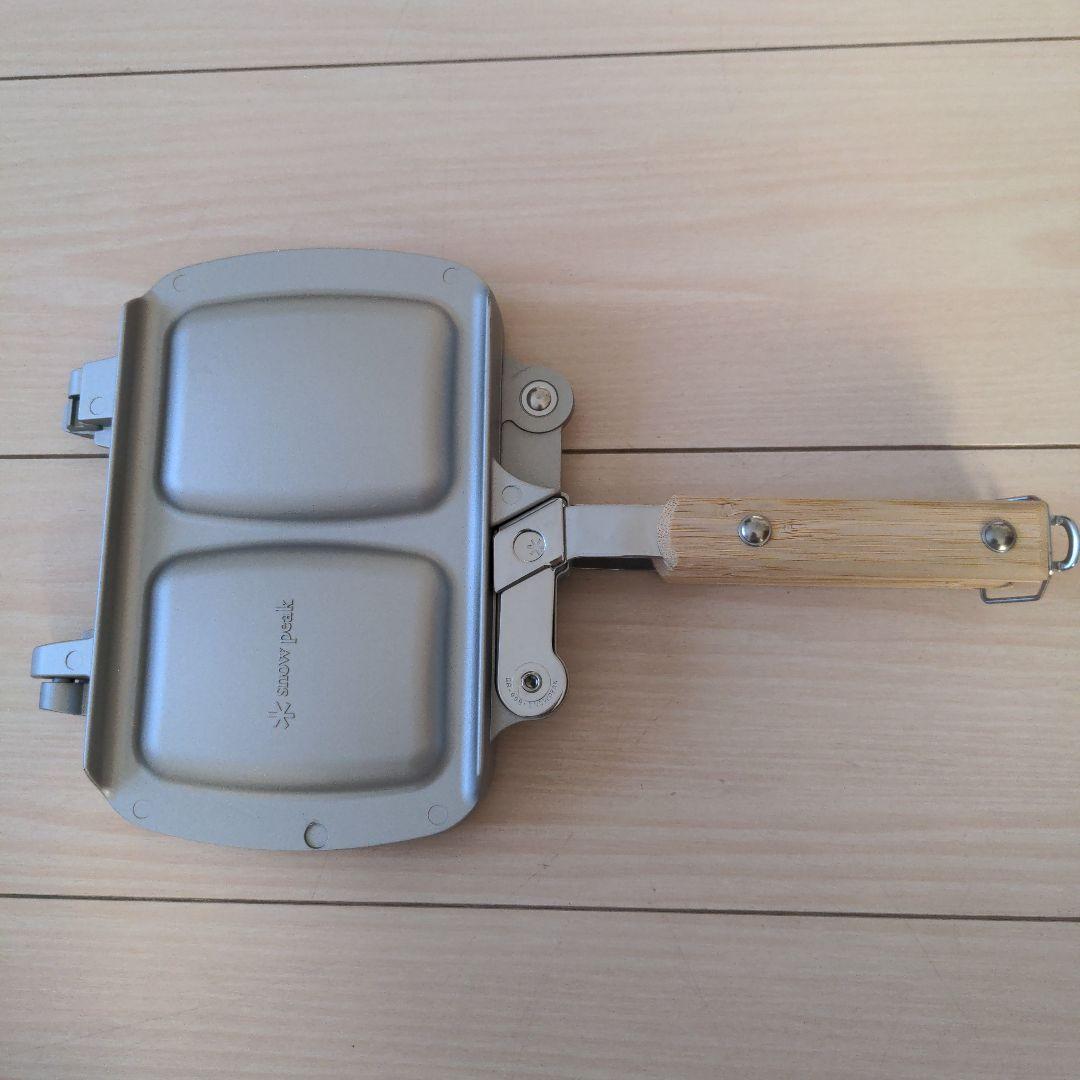  peak スノーピーク　ホットサンドクッカー トラメジーノ　おまけつき