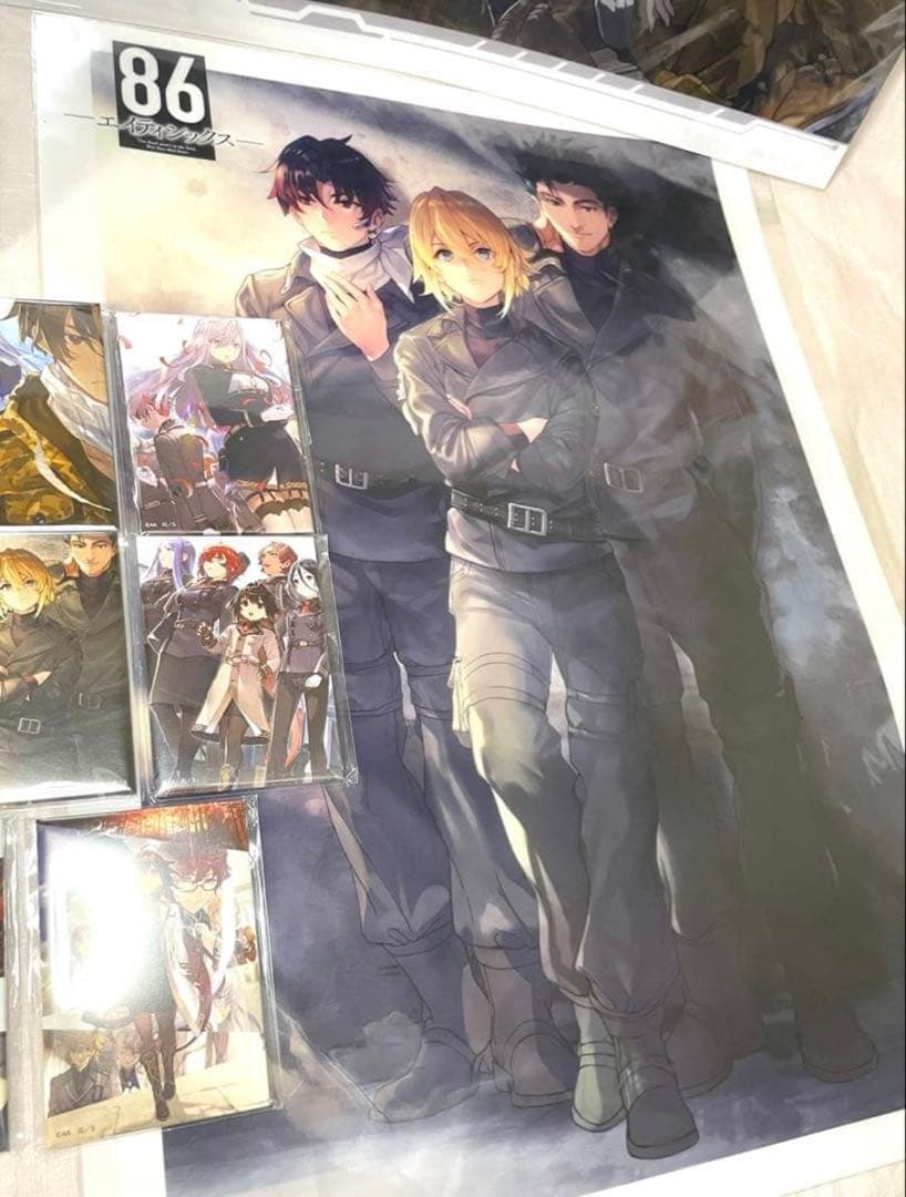 86 エイティシックス くじ引き堂 マグカップ 缶バッジ ポスター ブロマイド