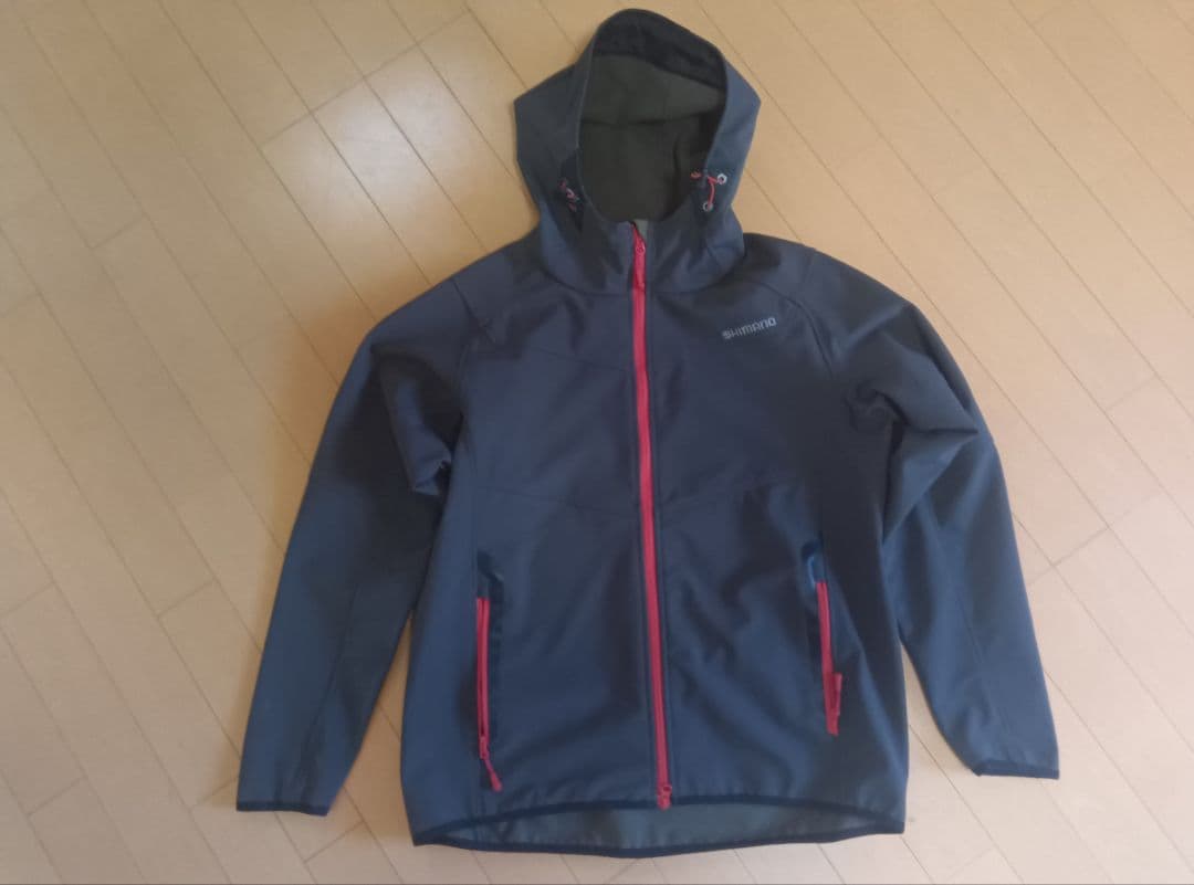 シマノ　フィッシングジャケット　グレー　Lサイズ　美品