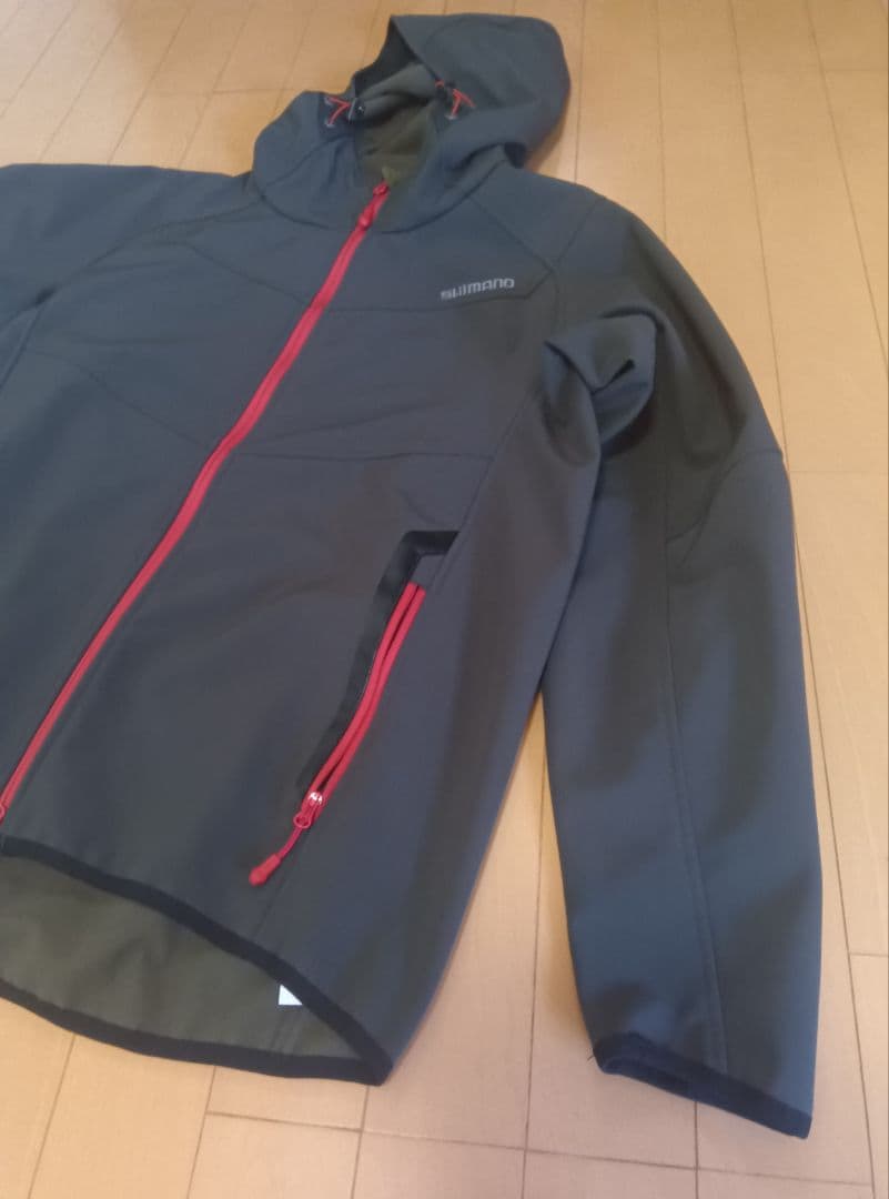 シマノ　フィッシングジャケット　グレー　Lサイズ　美品