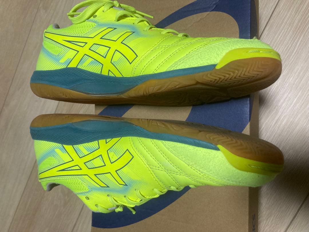 ASICS デスタッキFFK　25.5センチ イエロー　箱付き