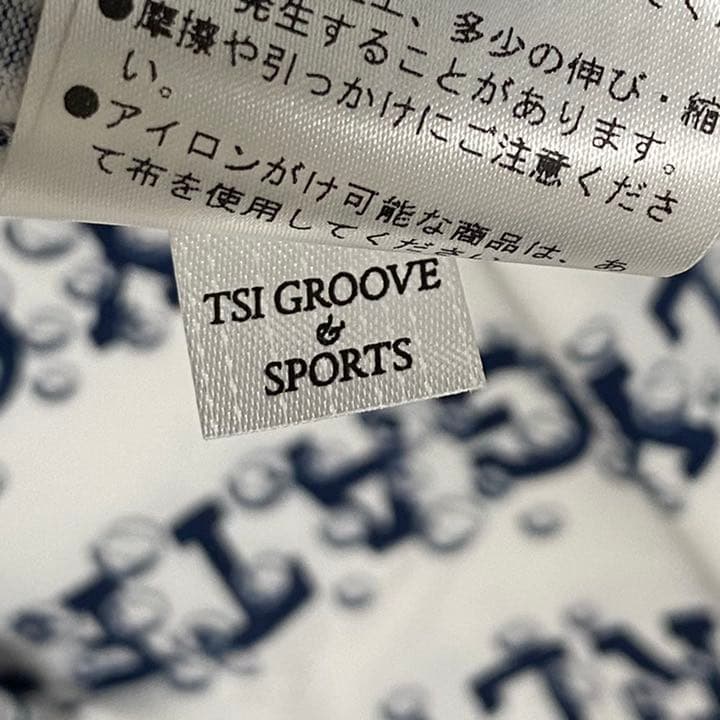 サイズ②☆パーリーゲイツ☆半袖ハイネック　カットソー　ロゴプリント☆新品