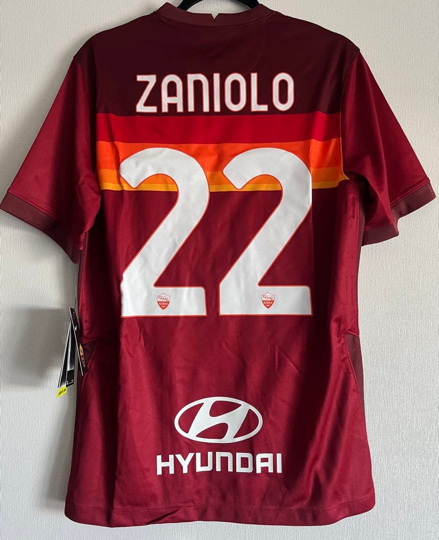 サッカー　ASローマ 20/21　ザニオーロ #22　ユニフォーム 【新品】