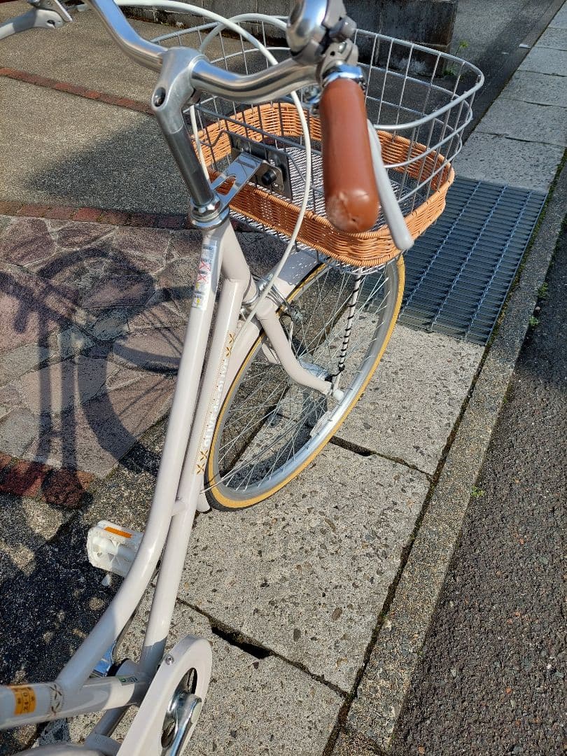美品⭐子供用女の子　自転車　24インチ　オリーブデオリーブ　京都北部引き取り