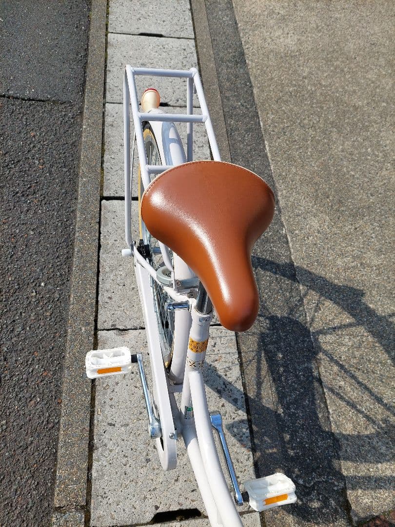 美品⭐子供用女の子　自転車　24インチ　オリーブデオリーブ　京都北部引き取り