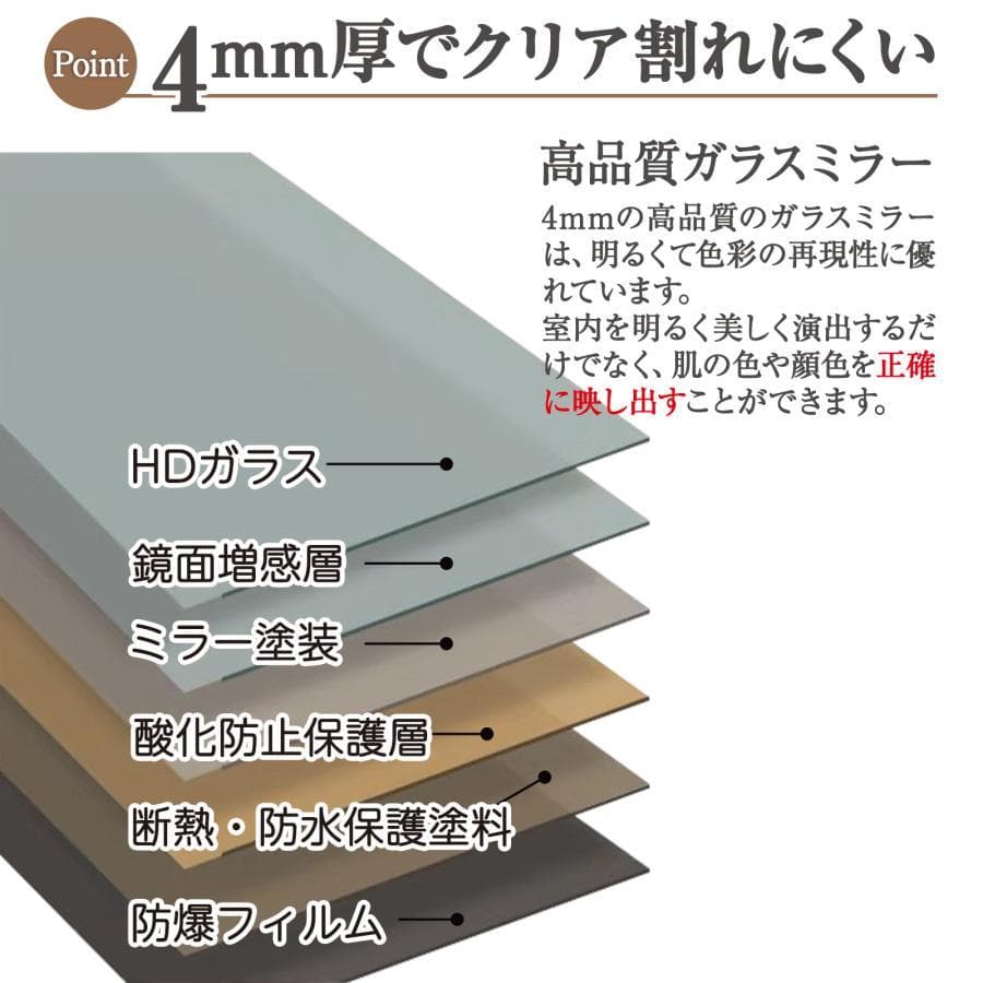 大特価セール全身鏡 韓国風 可愛い 160x60 ビロードフレーム 浅茶色06