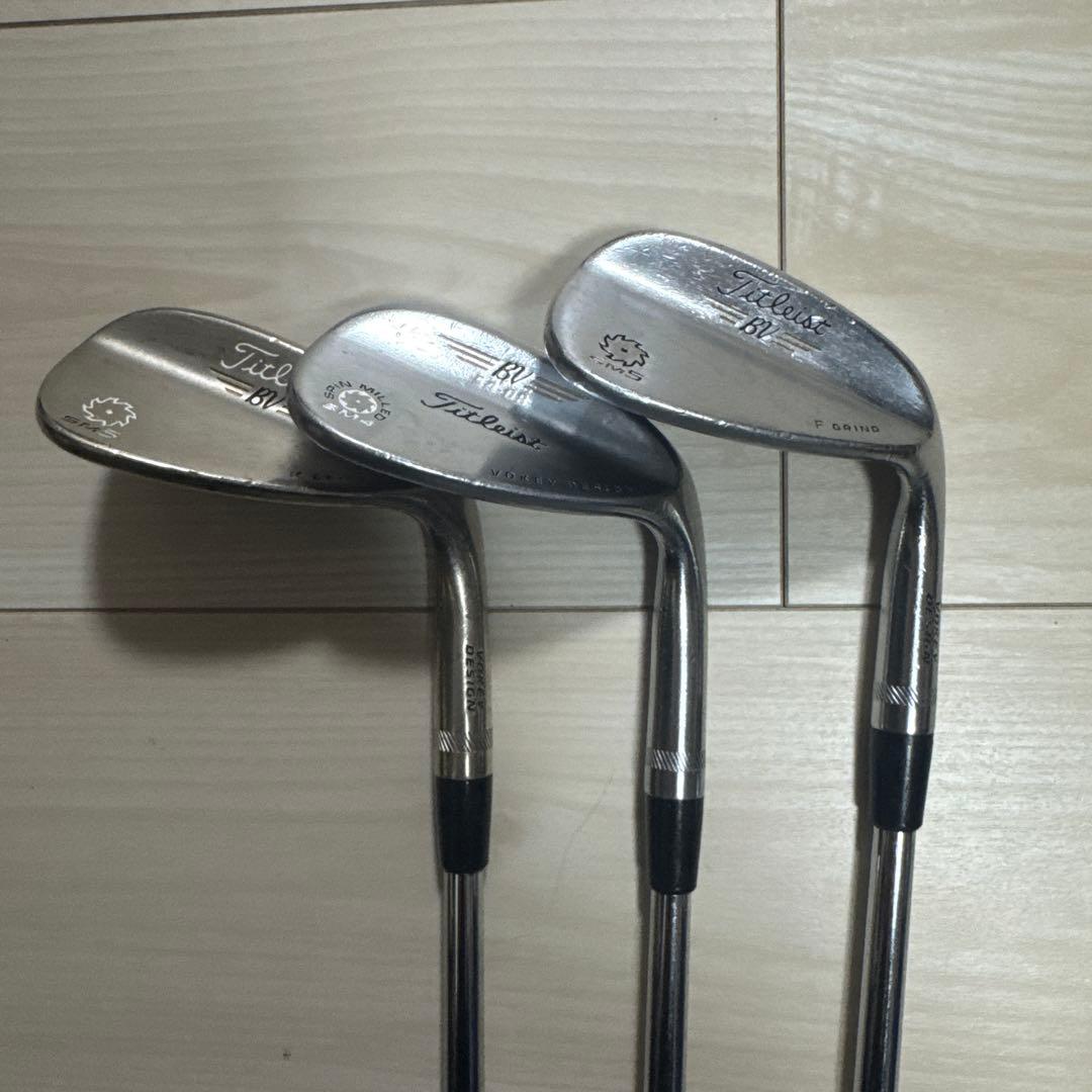 タイトリスト　ウェッジ３本セット(S)