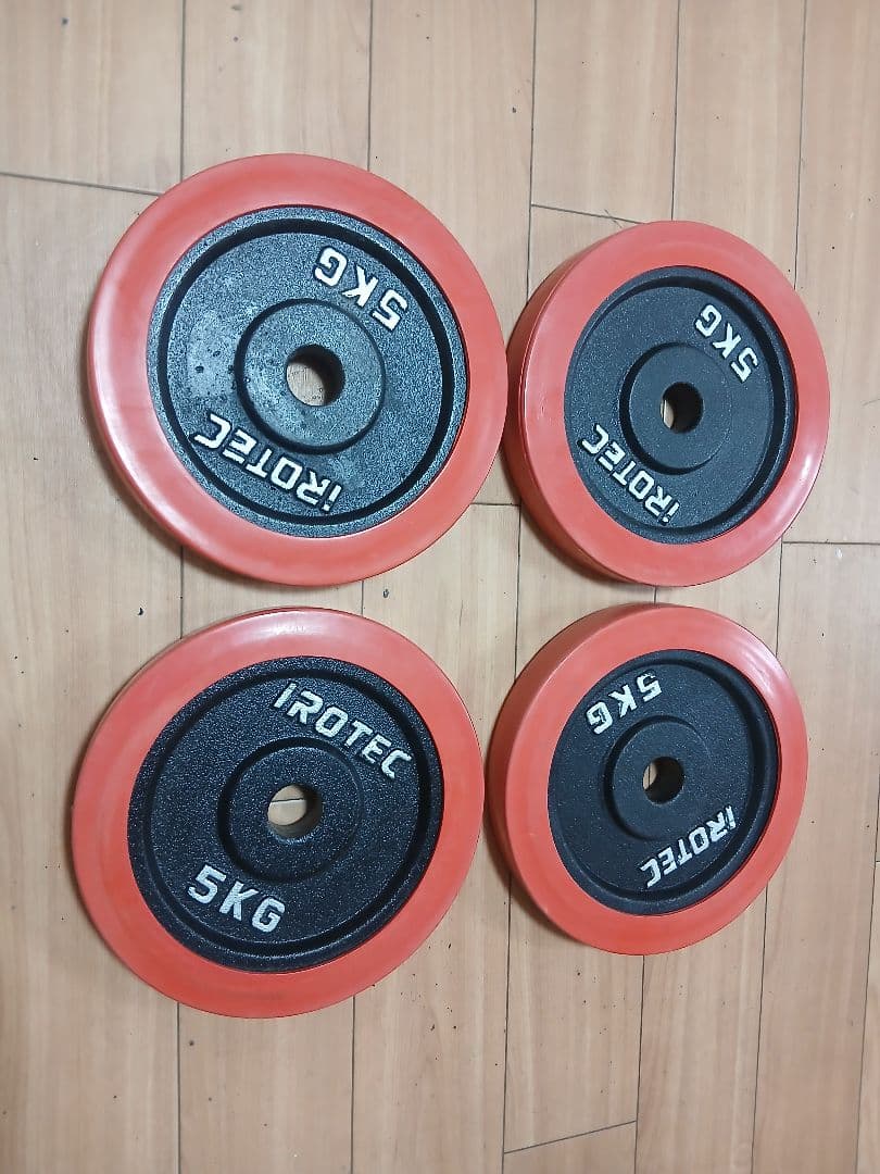 iROTEC アイロテック プレート5kg x 4枚 計20kg