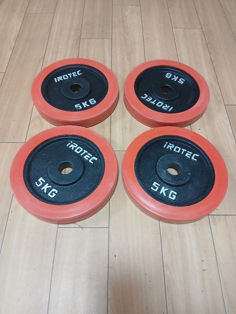 iROTEC アイロテック プレート5kg x 4枚 計20kg
