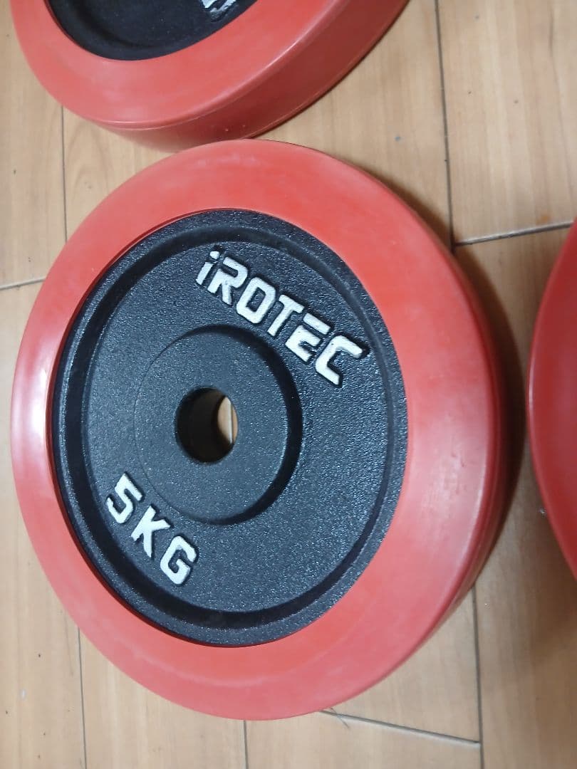 iROTEC アイロテック プレート5kg x 4枚 計20kg