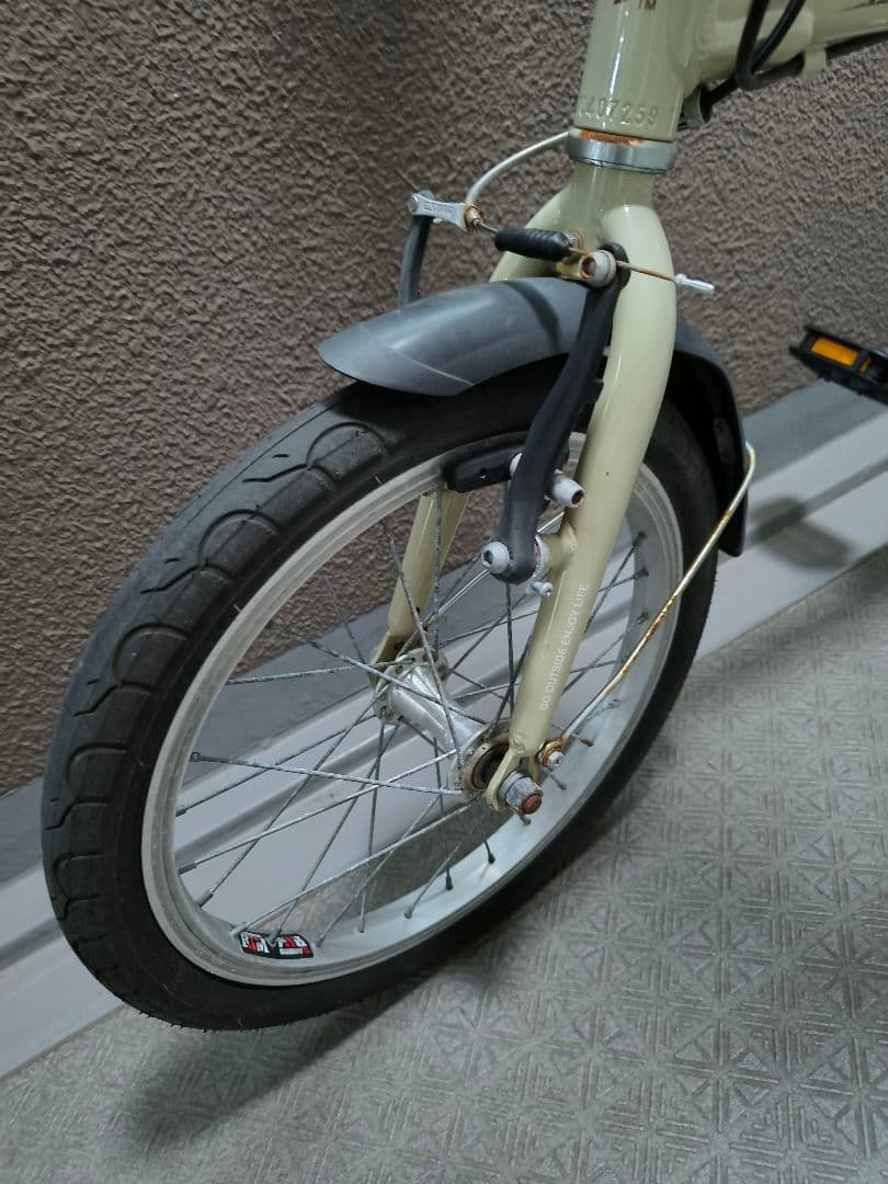 キャプテンスタッグ　折りたたみ自転車 シングルスピード　現状引き渡し