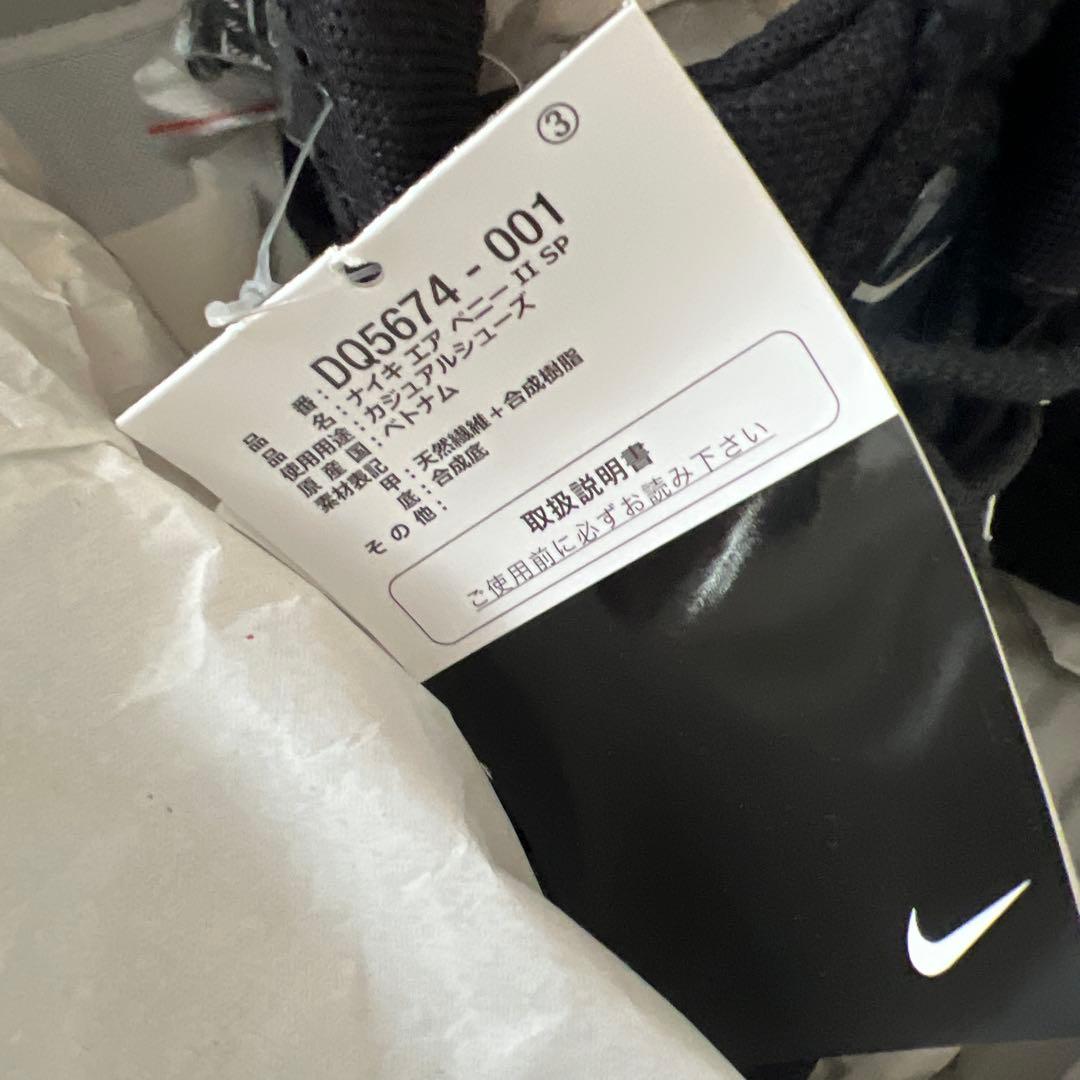 NIKE ストゥーシー　コラボ　エアペニー2 黒