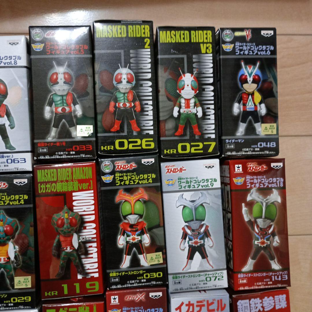 希少！　絶版！　仮面ライダー　ワーコレ　27体　昭和ライダー・ネオライダー・怪人