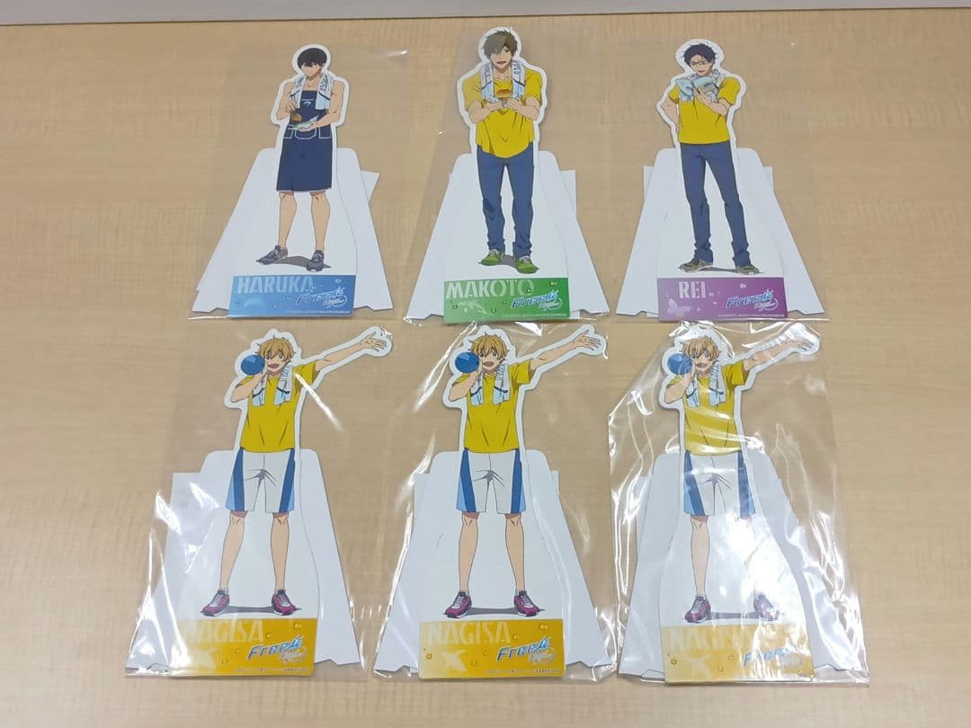 ❶Free! クリアファイル 下敷き スタンドポップなど まとめ売り