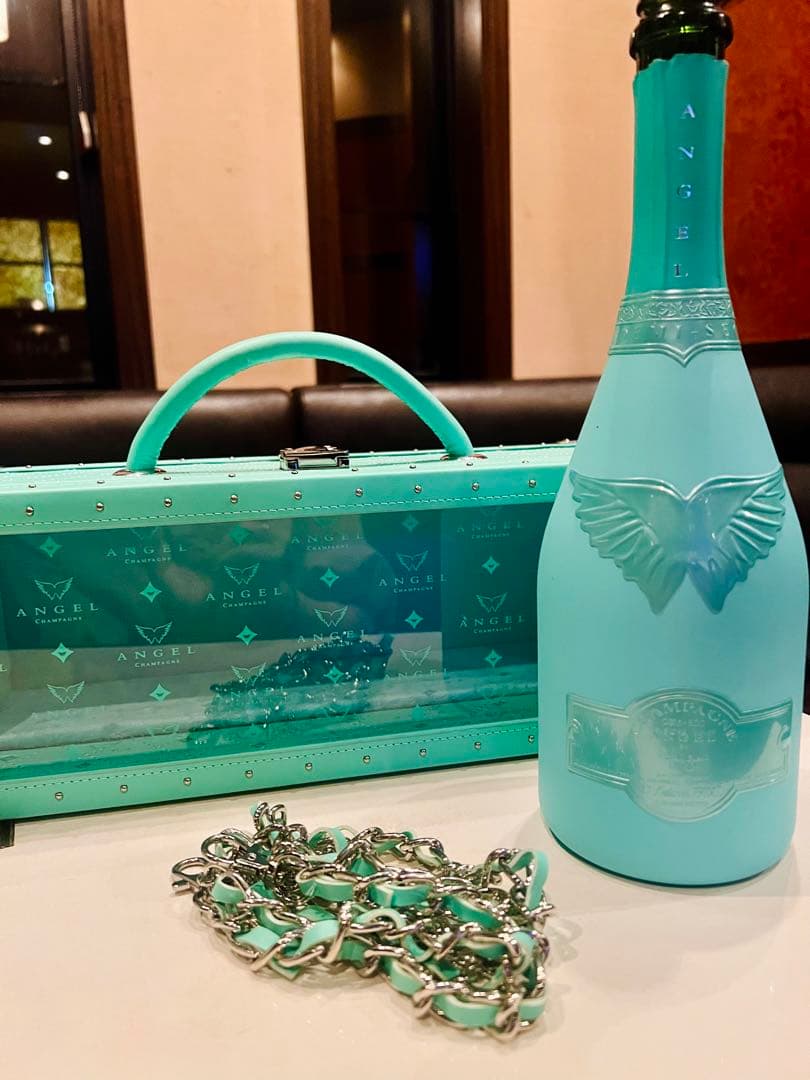 エンジェル シャンパン Demi Sec Rose サマー 夏限定 グリーン 箱