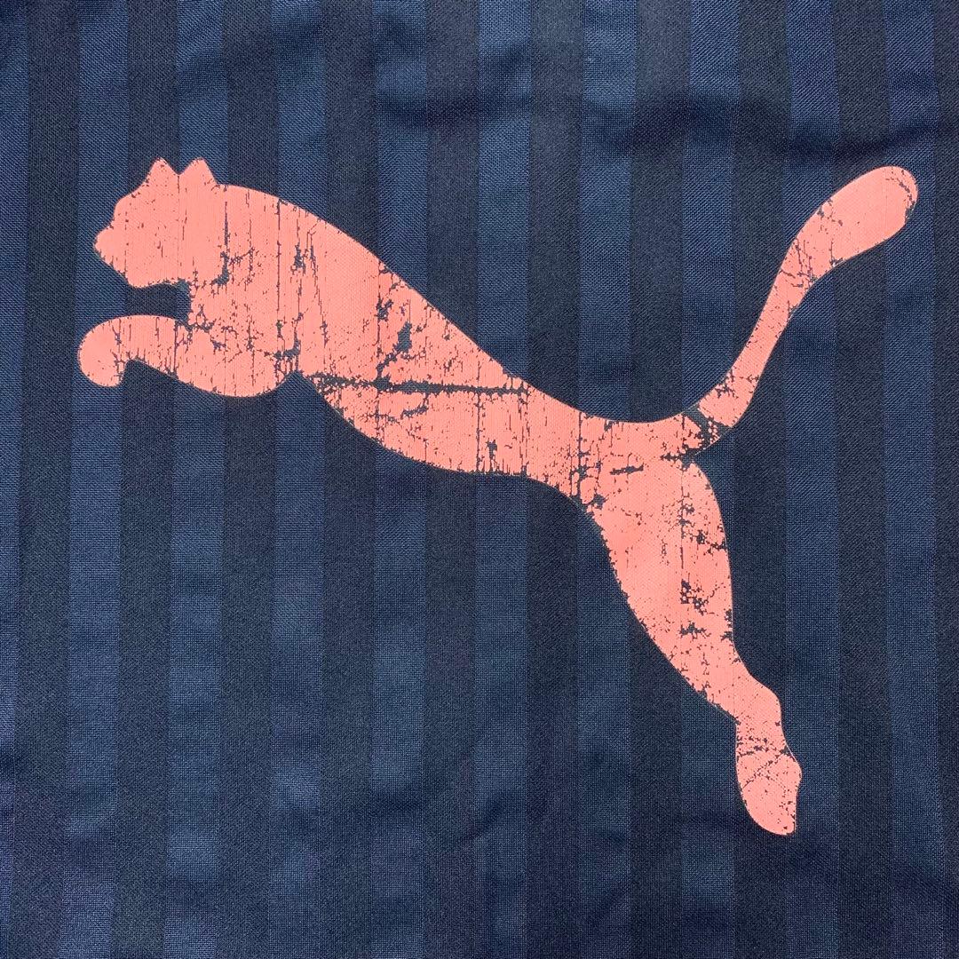 プーマ　PUMA　ジャージ　上下セットアップ　ネイビー　ピンク　メンズＬ相当