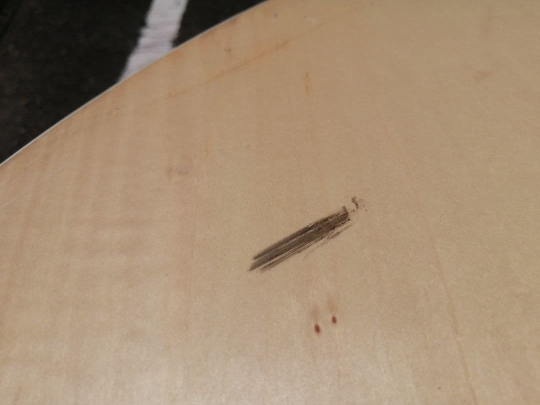 折りたたみテーブルプロ用1個　白木木目タイプ式場使用されていた業務用
