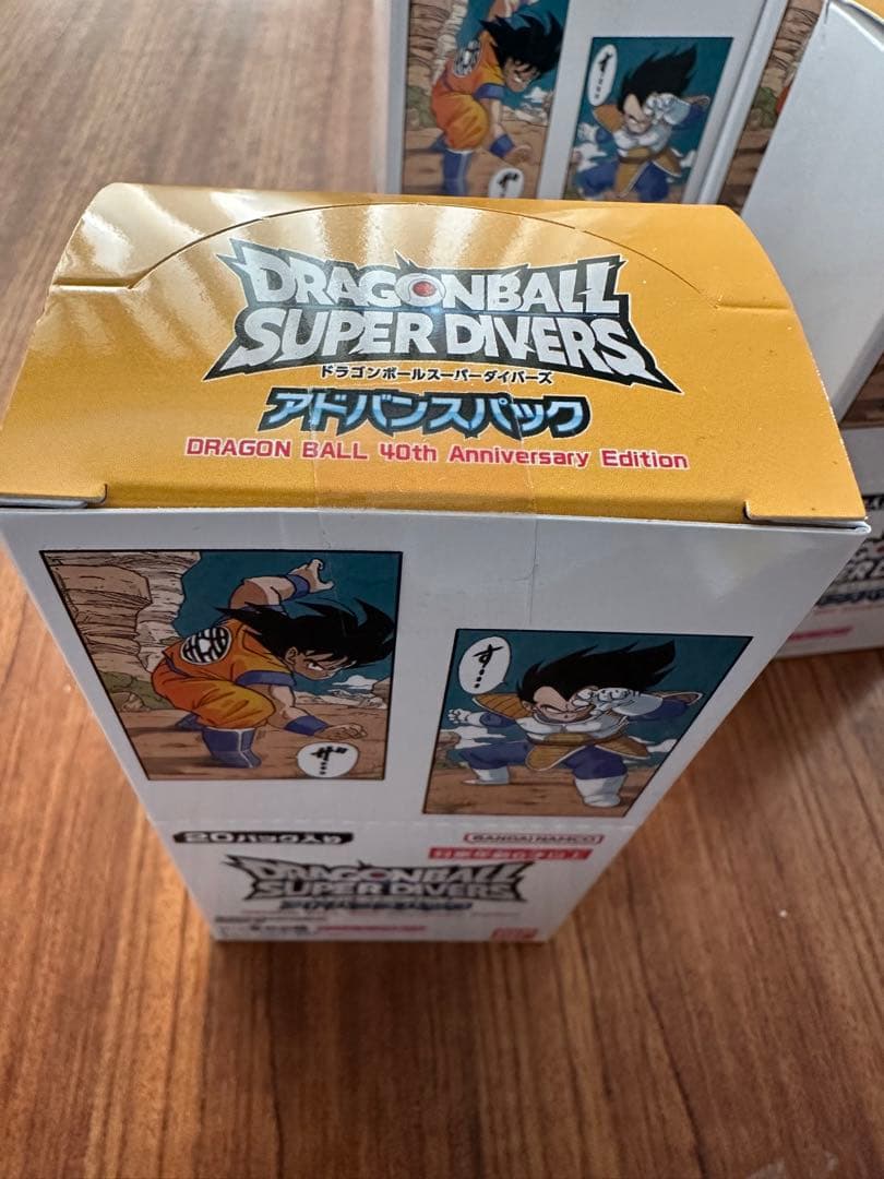 【4BOX】ドラゴンボール スーパーダイバーズ アドバンスパック 40周年記念