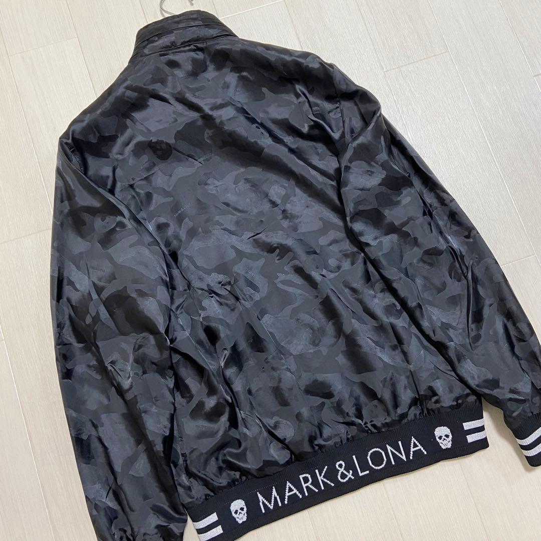 ꧁༄ マークアンドロナ 2WAYカモフーディージップアップブルゾン