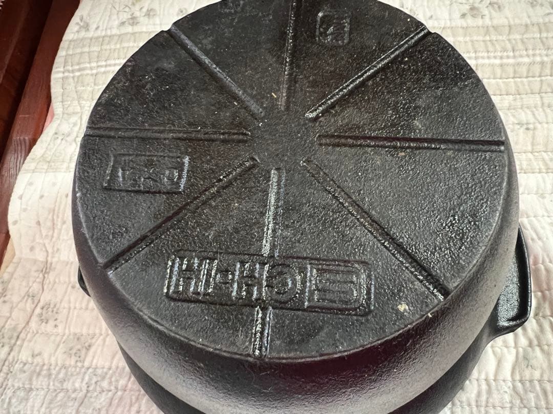 美品　OIGEN 南部ごはん釜 3合炊 IH対応 南部鉄器 F-414