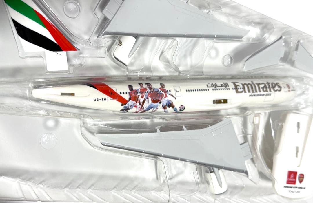 Herpa 1/200 B777-200LR エミレーツ航空 特別塗装