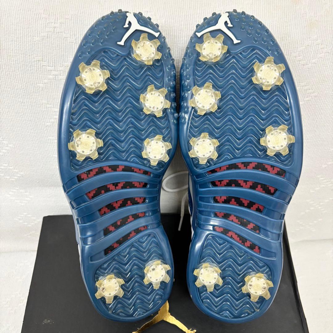 【美品】NIKE AIR JORDAN 12 LOW G フレンチブルー